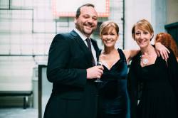 Shawn Paonessa, Elizabeth Fendrick and Meg Heimstead at Jobsite's 2014 Gala. (Photo by Crawford Long.)