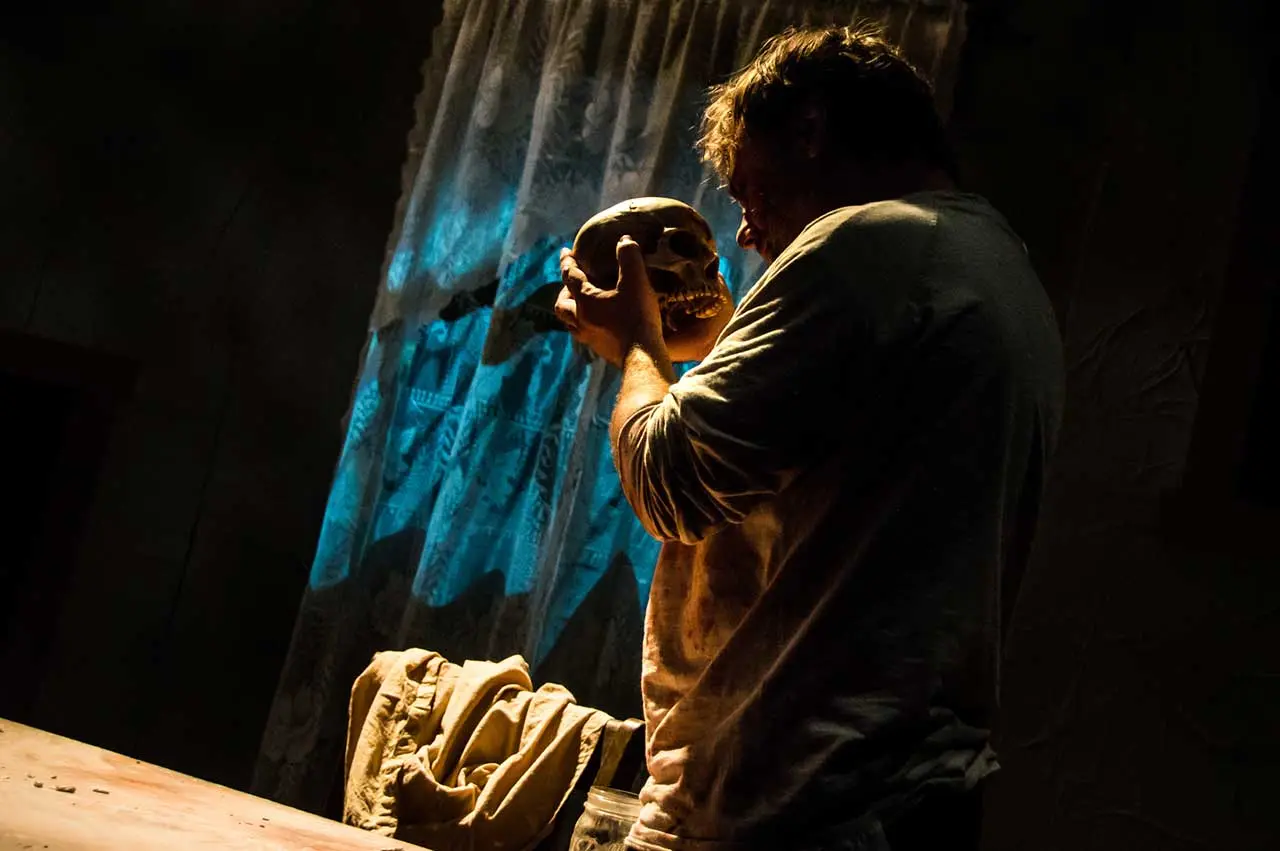 Brian Shea in Jobsite's A Skull in Connemara. (Photo by Ryan Finzelber.)
