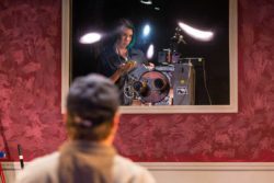Brian Shea and Georgia Mallory Guy in Jobsite's The Flick. (Photo courtesy Pritchard Photography.)