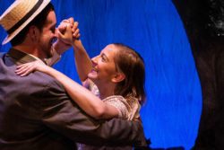 Adam Workman and Emily Belvo in Jobsite's Dancing at Lughnasa. (Photo courtesy Pritchard Photography.)