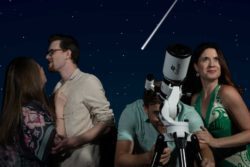 (L-R) Jonelle Meyer, Jamie Jones, Jordan Foote and Amy Gray in Jobsite's Meteor Shower. (Photo: Pritchard Photography)