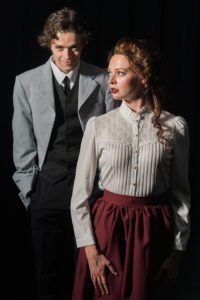 Blake Smallen and Taylor Tveten in Jobsite’s Dr. Jekyll & Mr. Hyde. (Photo: Pritchard Photography)