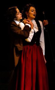 Blake Smallen and Taylor Tveten in Jobsite’s Dr. Jekyll & Mr. Hyde. (Photo: Pritchard Photography)