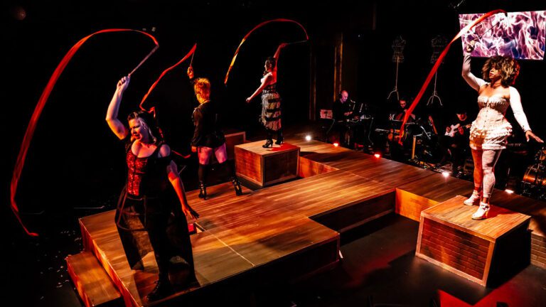 The Ensemble of Jobsite's LIZZIE. (Photo: Stage Photography of Tampa)