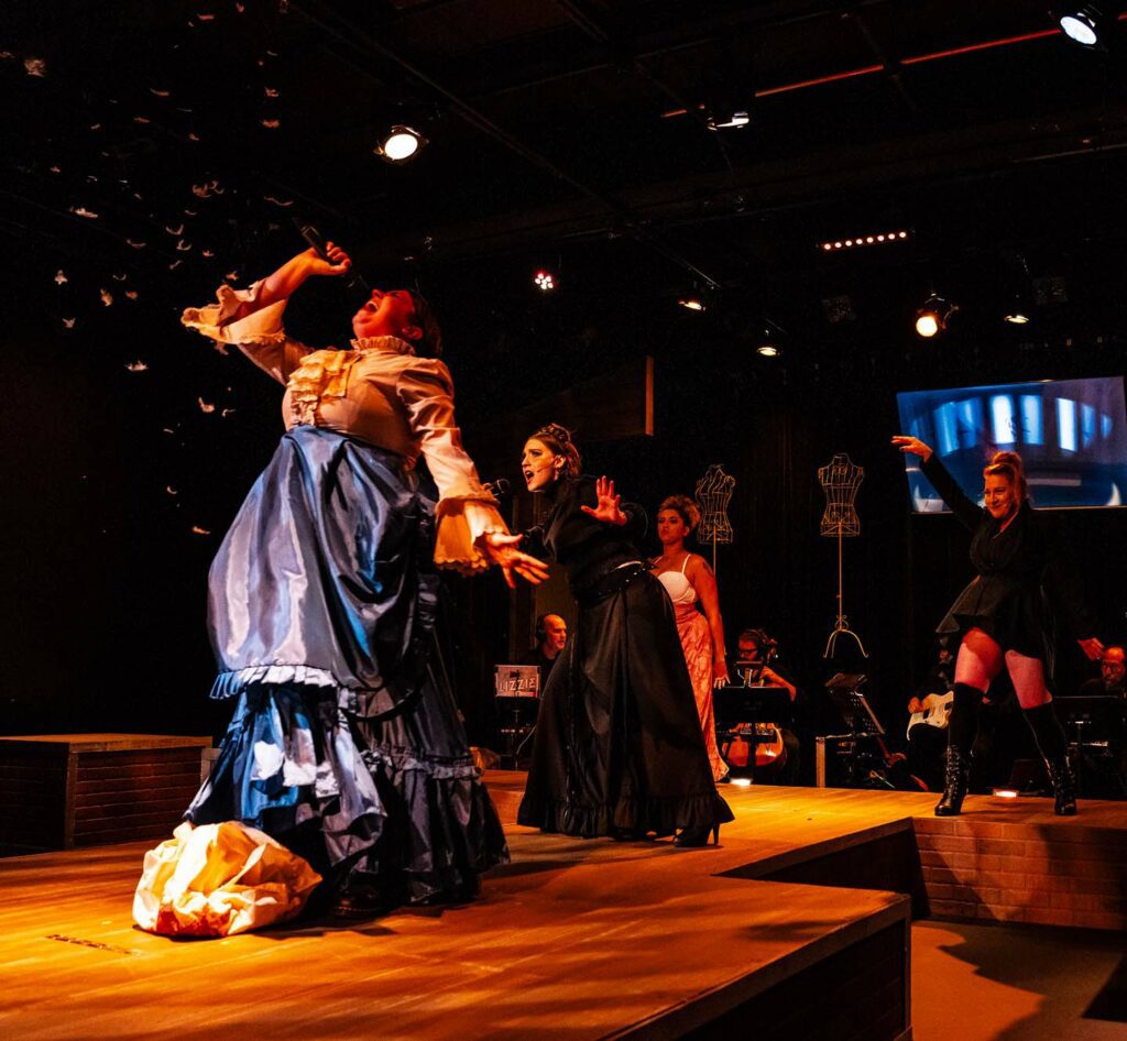 The Ensemble of Jobsite's LIZZIE. (Photo: Stage Photography of Tampa)