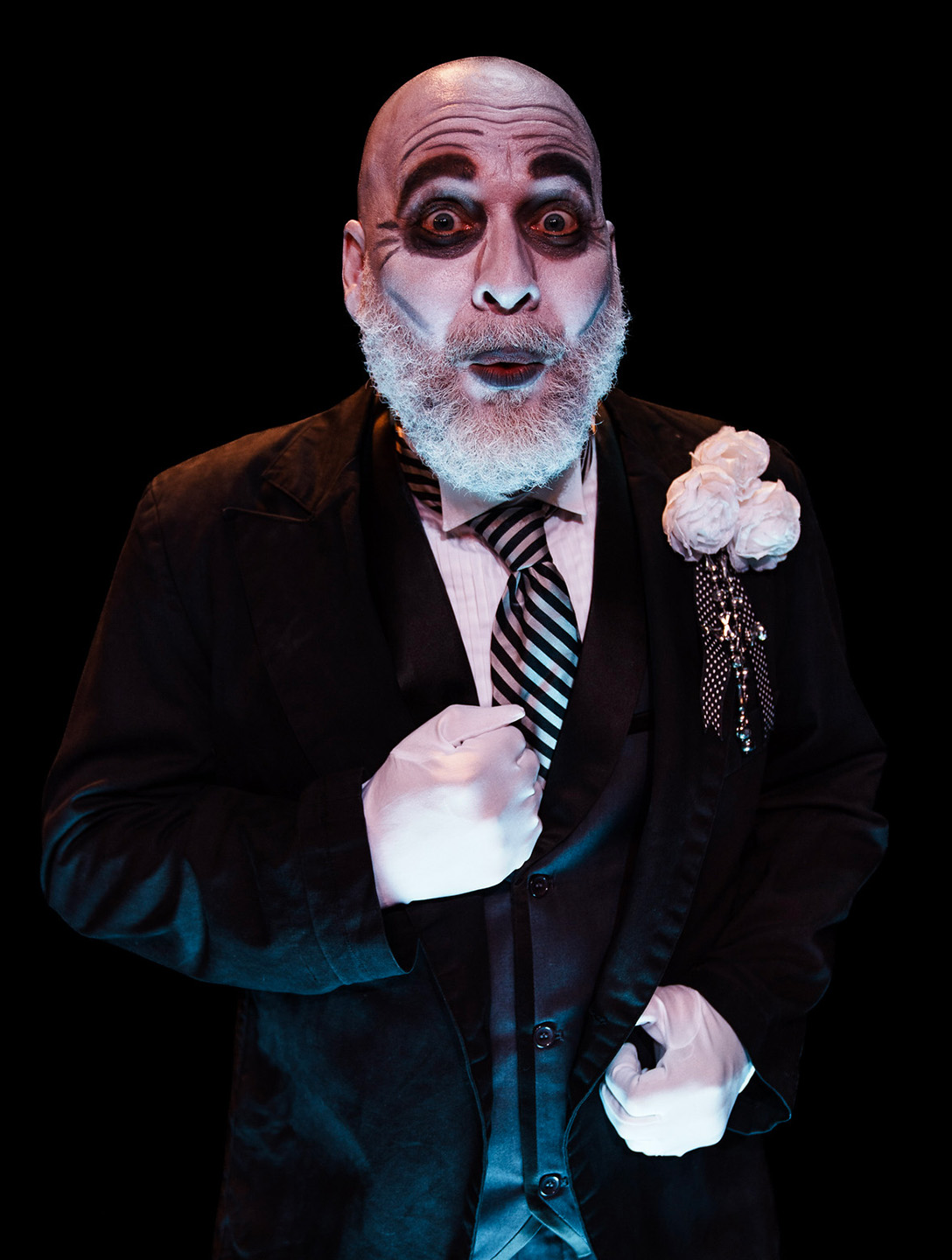 Jonathan Harrison in Jobsite's Gorey Stories. (Photo: Stage Photography of Tampa)