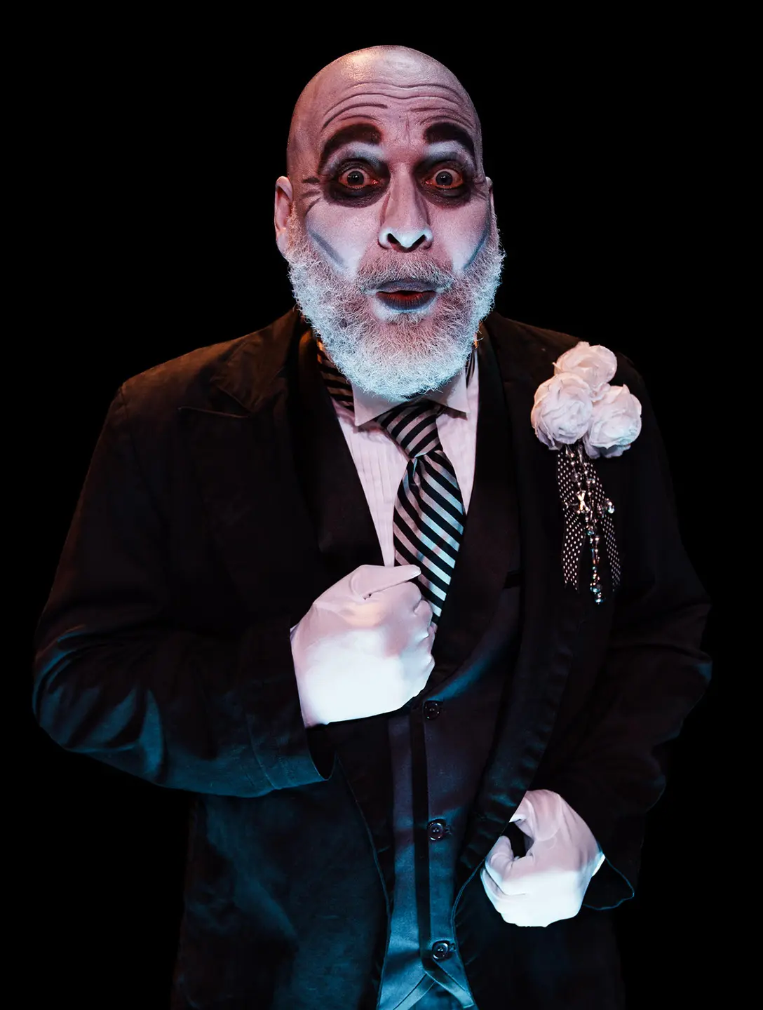 Jonathan Harrison in Jobsite's Gorey Stories. (Photo: Stage Photography of Tampa)
