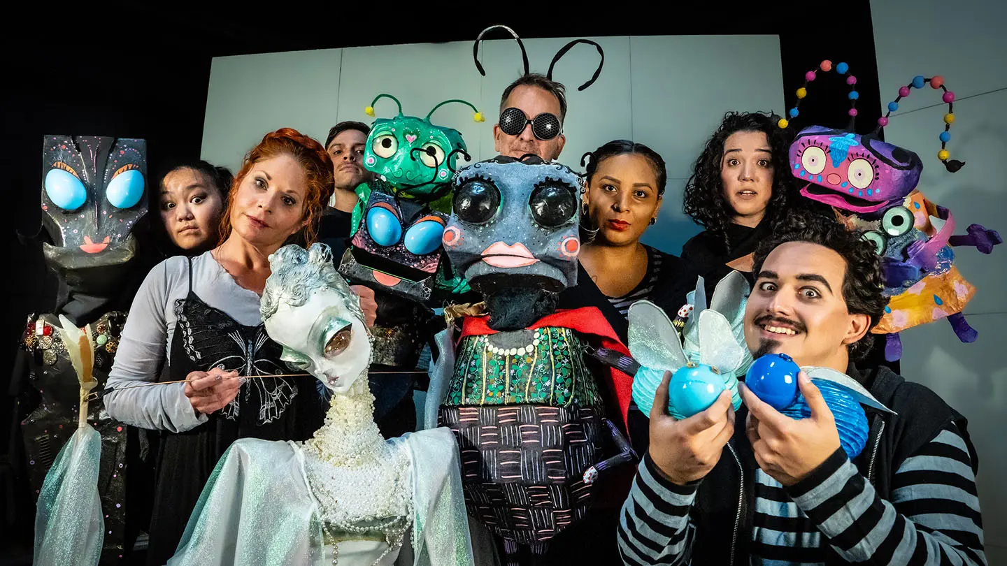 The Ensemble of Jobsite's The Butterfly's Evil Spell. (Photo: Stage Photography of Tampa)