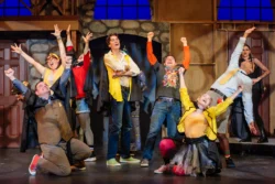 The Ensemble of Jobsite's Puffs. (Photo: James Zambon Productions)