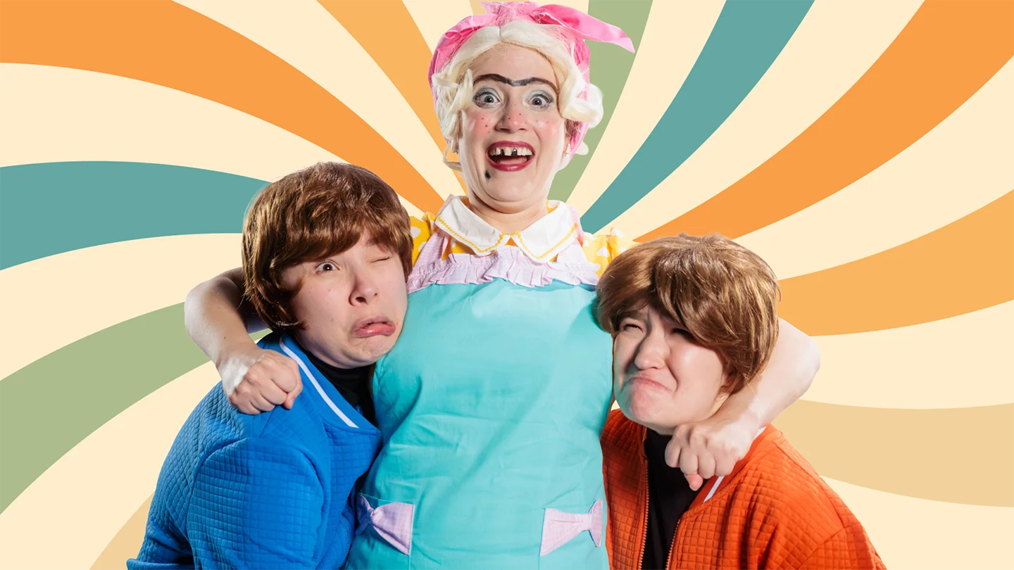 (L-R) Jacqueline St. Pierre, Katherine Yacko, and Shawna Hopper in Jobsite's The Comedy of Errors. (Photo: James Zambon Productions)