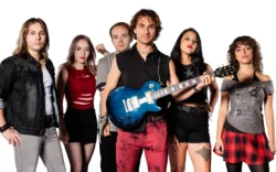 The principle cast of Jobsite's American Idiot. (Photo: James Zambon Productions)