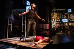 Cody Farkas and Jaqueline St. Pierre in Jobsite's American Idiot. (Photo: James Zambon Productions)