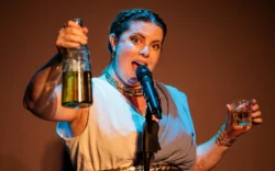 Colleen Cherry in Jobsite’s Penelope: An Epic New Musical. (Photo: James Zambon Productions)