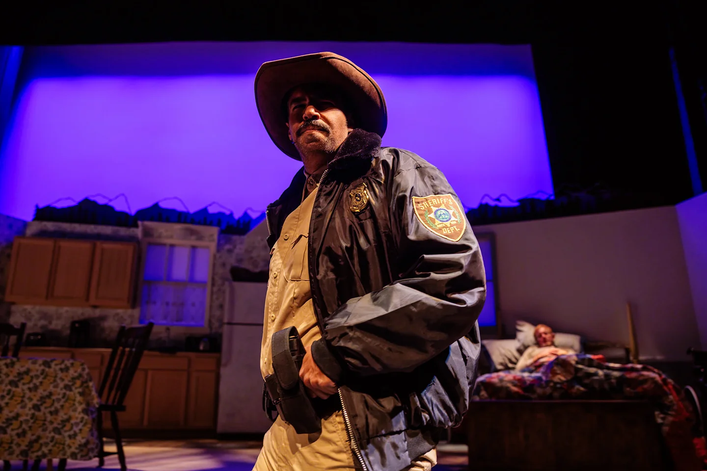 Troy Brooks in Jobsite's Misery. (Photo: James Zambon Productions)